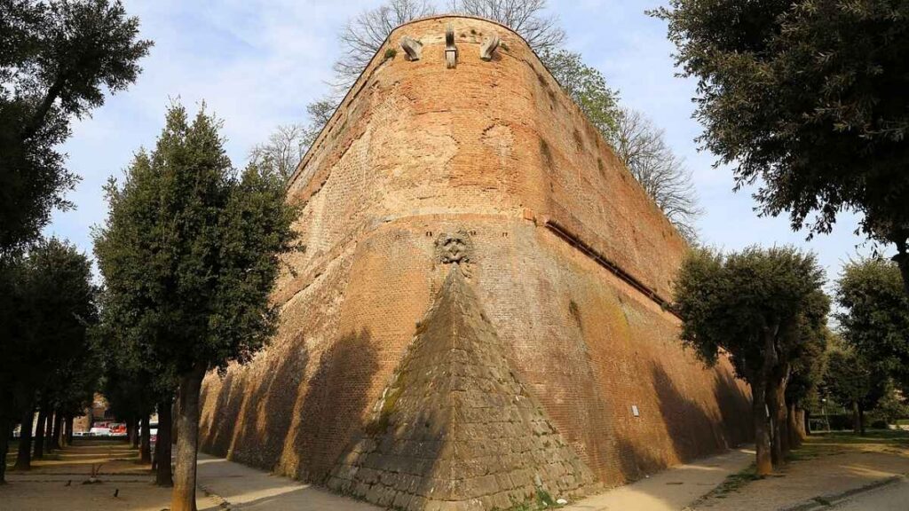 Siena, Fortezza Medicea, Bastione rivolto ad Ovest; Foto di Sailko, licenza Creative Commons da wikimedia commons